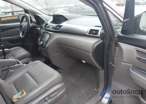 2014 Honda Odyssey Touring/Touring Elite from USA, damaged, VIN 5FNRL5H99EB079076